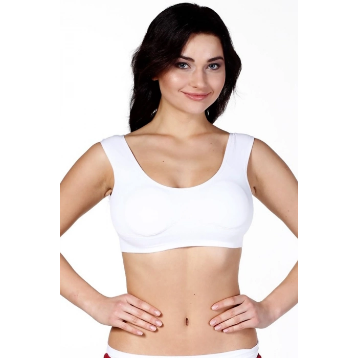 Özel Üretim Rahat Sıkılaştırıcı Toparlayıcı Şekillendirici Kadın Dikişsiz Kalın Askılı Pedli Bustiyer