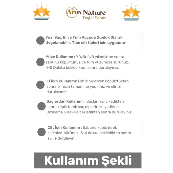 #sabun %100 Doğal Güzel Kokulu El Yüz Saç Cilt Vücut Orijinal Bitkisel Kil Sabunu 120g - 8 Adet