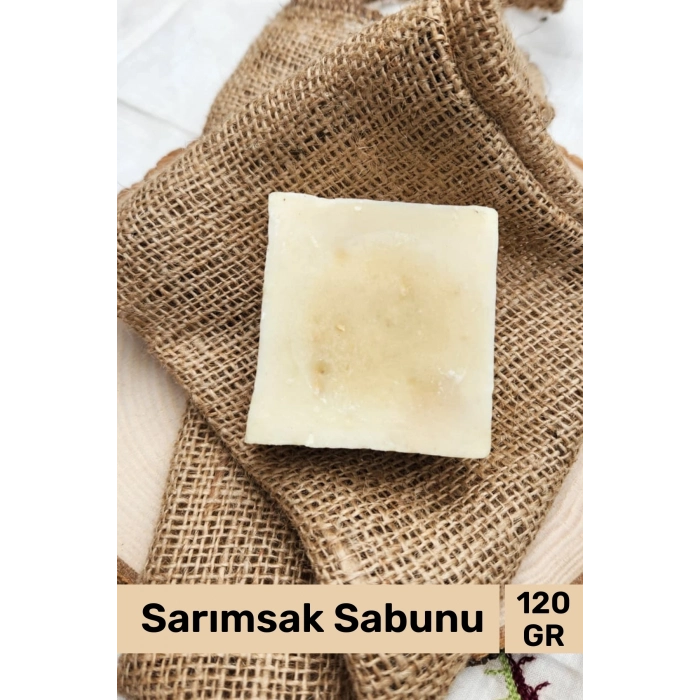 #sabun %100 Doğal Güzel Kokulu El Yüz Saç Cilt Vücut Orijinal Bitkisel Sarımsak Sabunu 120g - 10 Adet