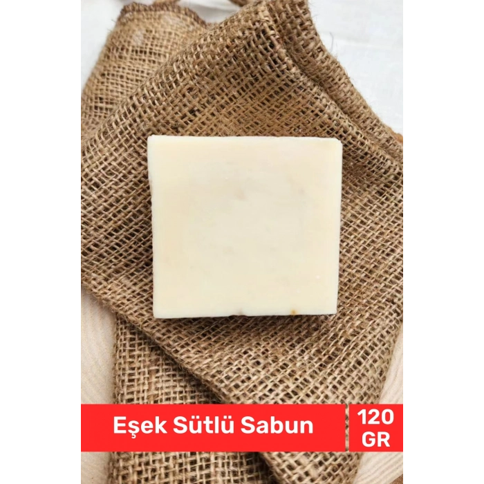 #sabun %100 Doğal Güzel Kokulu El Yüz Saç Cilt Vücut Orijinal Eşek Sütlü Sabunu 120g - 8 Adet