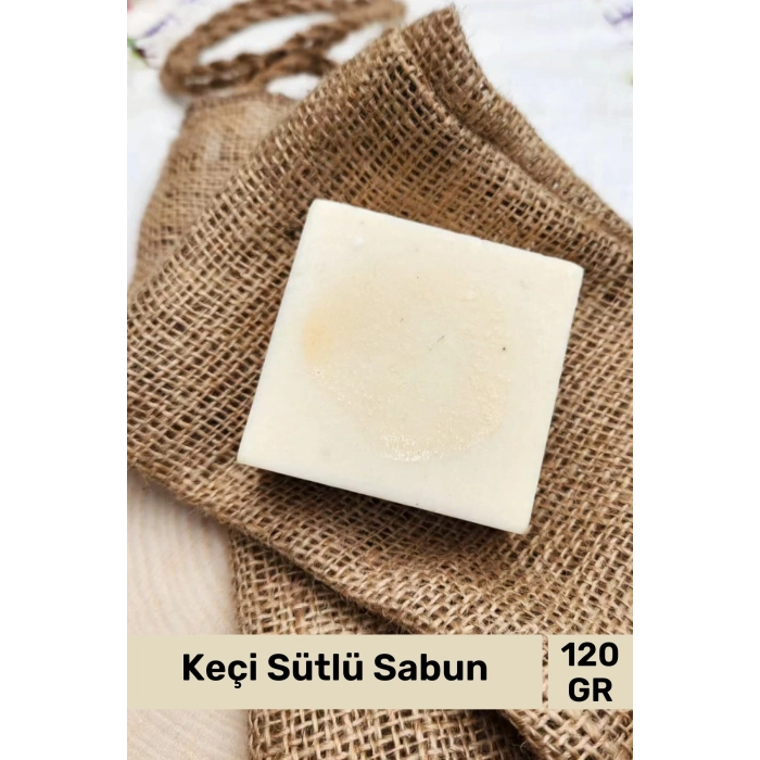 #sabun %100 Doğal Güzel Kokulu El Yüz Saç Cilt Vücut Orijinal Keçi Sütlü Sabunu 120g - 10 Adet