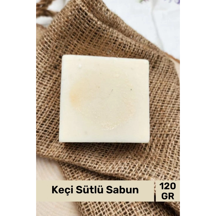#sabun %100 Doğal Güzel Kokulu El Yüz Saç Cilt Vücut Orijinal Keçi Sütlü Sabunu 120g - 2 Adet