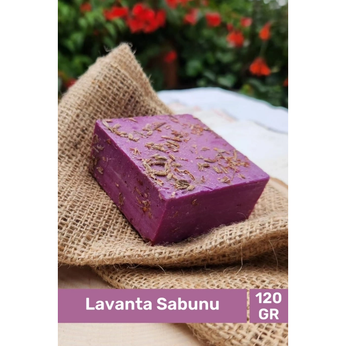#sabun %100 Doğal Güzel Kokulu El Yüz Saç Cilt Vücut Orijinal Lavanta Sabunu 120g - 3 Adet