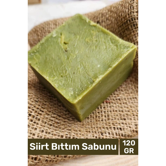 #sabun Doğal Güzel Kokulu El Yüz Saç Cilt Vücut Orijinal Bitkisel Siirt Bıttım Sabunu 120g - 1 Adet