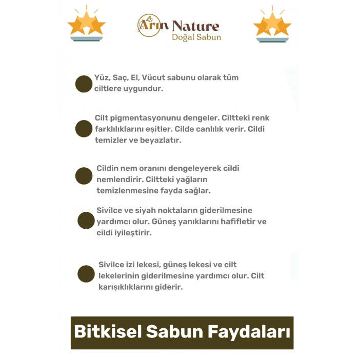#sabun Doğal Güzel Kokulu El Yüz Saç Cilt Vücut Orijinal Bitkisel Siirt Bıttım Sabunu 120g - 7 Adet