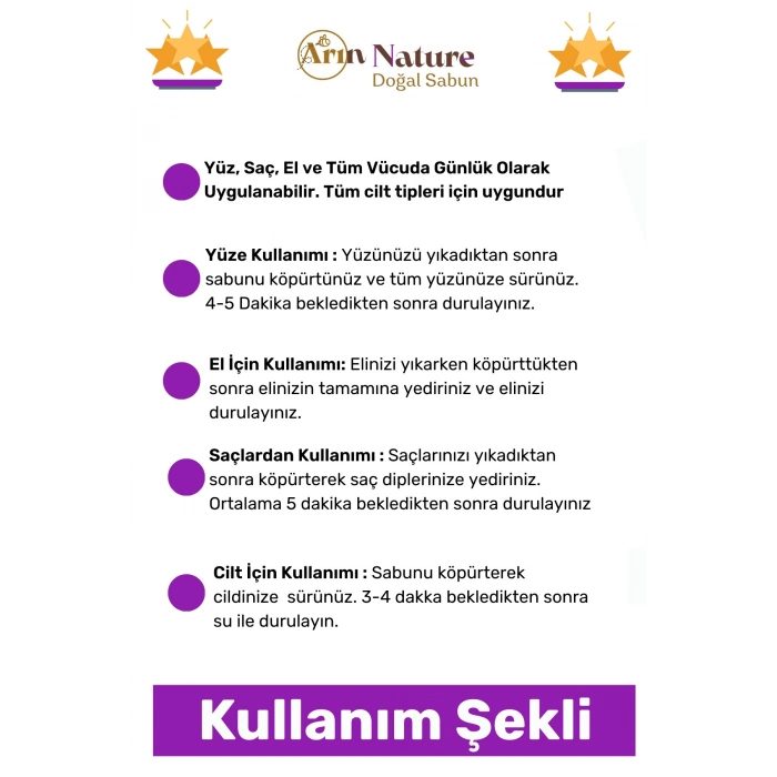 #safran %100 Doğal Güzel Kokulu El Yüz Saç Vücut Orijinal Bitkisel Safran Sabunu 120g - 4 Adet