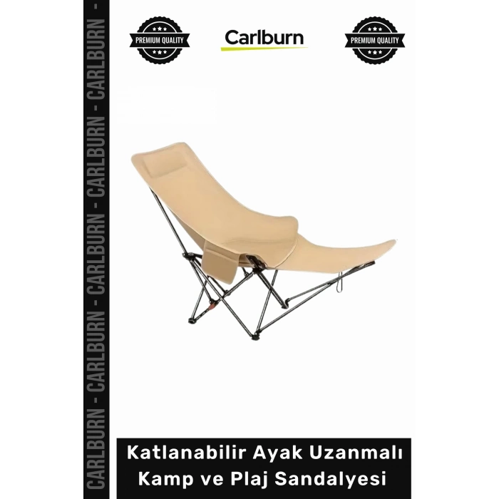 #Sandalye Konforlu Ergonomik Katlanabilir Ayak Uzanmalı Kamp Plaj Sandalyesi Taşıma Çantalı