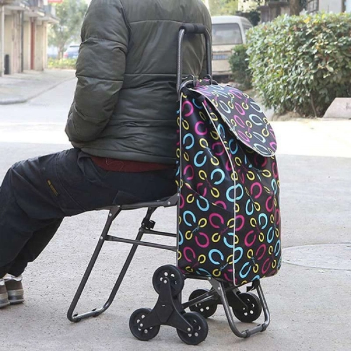 #PazarArabası Üstün Konfor Dayanıklı Tasarım Mobil Dinlenme Çözümü Ergonomik Sandalye Pazar Arabası