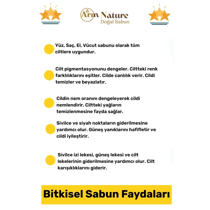 #sarımsaksabunu Doğal Güzel Kokulu El Yüz Saç Vücut Orijinal Bitkisel Sarımsak Sabunu 120g - 5 Adet