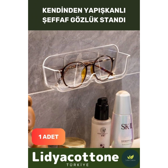 Şeffaf Gözlük Standı Özel Üretim Dolap İç Dışı Ayna Kenarı Banyo Duvar Kendinden Yapışkanlı