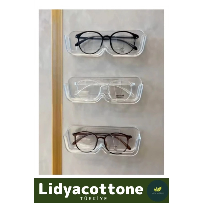 Şeffaf Gözlük Standı Özel Üretim Dolap İç Dışı Ayna Kenarı Banyo Duvar Kendinden Yapışkanlı