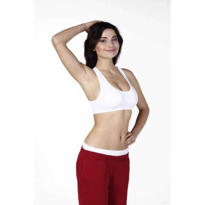 Özel Üretim Sıkılaştırıcı Toparlayıcı Esnek Rahat Şekillendirici Kalın Askılı Sporcu Pedli Bustiyer