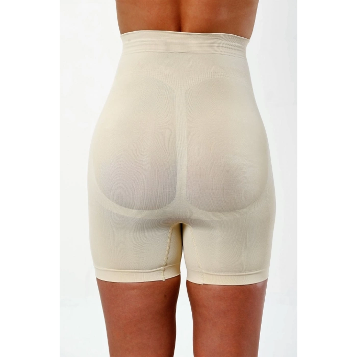 Lazer Kesim Sıkılaştırıcı Toparlayıcı İz Göstermeyen Kaymaz Silikon Dikleştirici Şekillendirici Mini Şort Korse