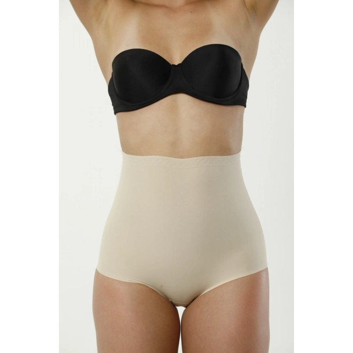 Premium Kaymaz Kadın Toparlayıcı Vücut Şekillendirici Kaymayan Lazer Kesim Slip Korse