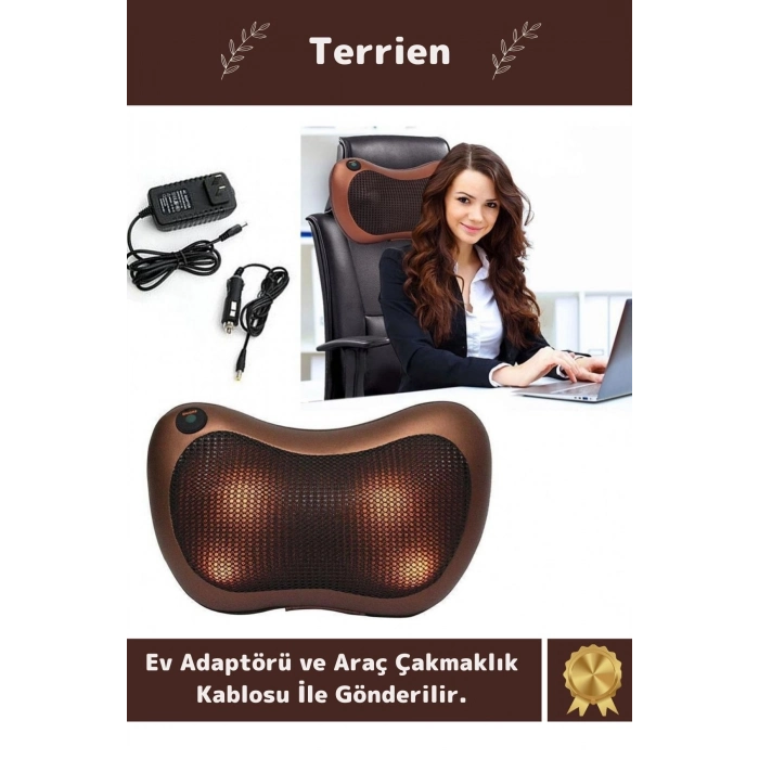 Smart Seri Arabada Evde Kullanılabilen Çok Amaçlı Özel Seri Rahatlatıcı Portatif Masaj Yastığı