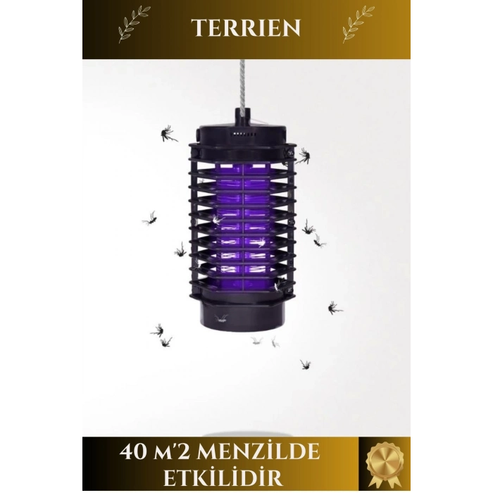 Smart Seri Elektrikli Sinek Öldürücü Cihaz Cız Lamba Mor Işık Şık Tasarım Kokusuz Portatif