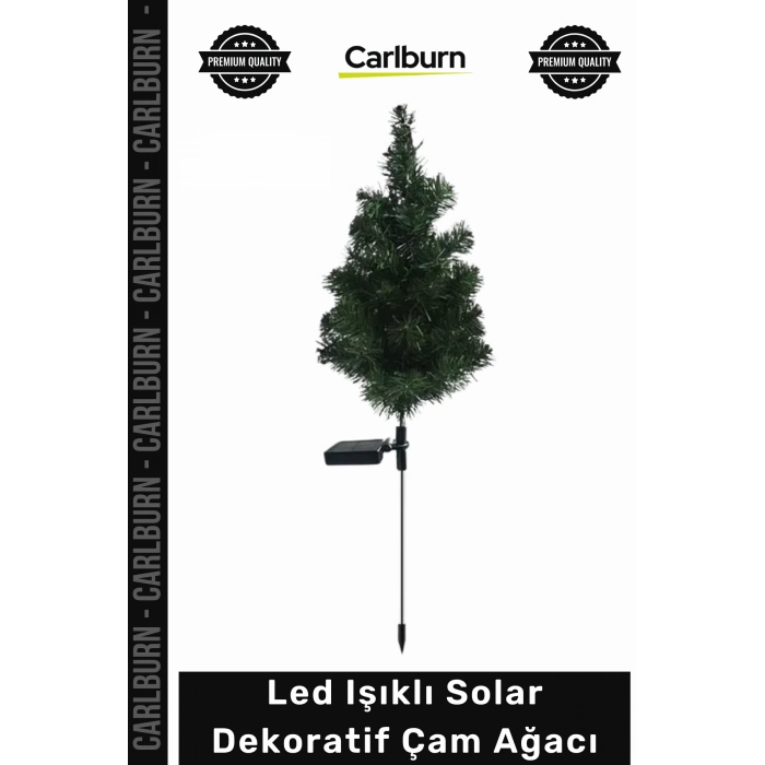 #Solar Bahçe Aydınlatma LED Işıklı Dış Mekan Güneş Enerjili Dayanıklı Solar Dekoratif Çam Ağacı