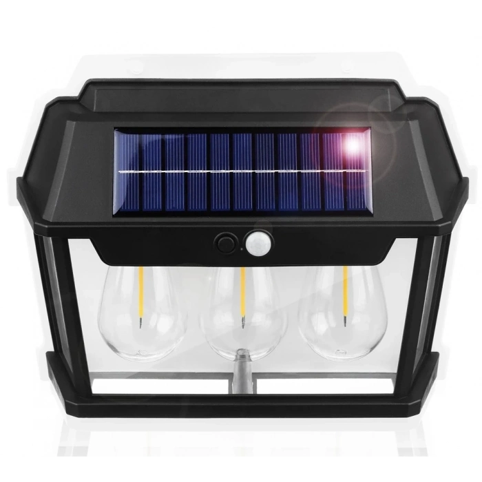 #Solar Dış Mekan Güneş Enerjili Su Geçirmez Dekoratif Led Lamba Solar Bahçe Aydınlatması 3lü