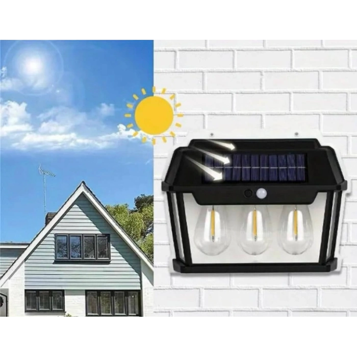 #Solar Dış Mekan Güneş Enerjili Su Geçirmez Dekoratif Led Lamba Solar Bahçe Aydınlatması 3lü