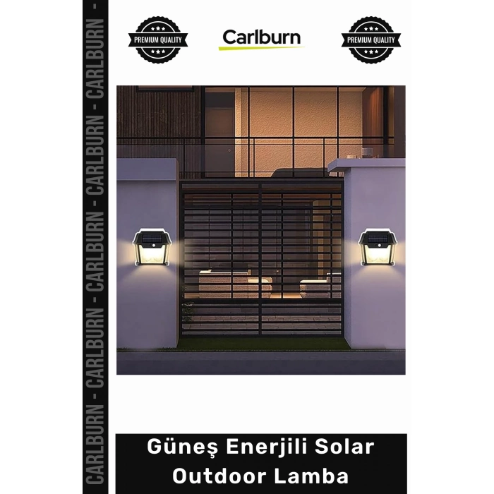 #Solar Güneş Enerjili Duvar Montajlı Şık Çevre Dostu Ekonomik Dayanıklı Solar Outdoor Lamba