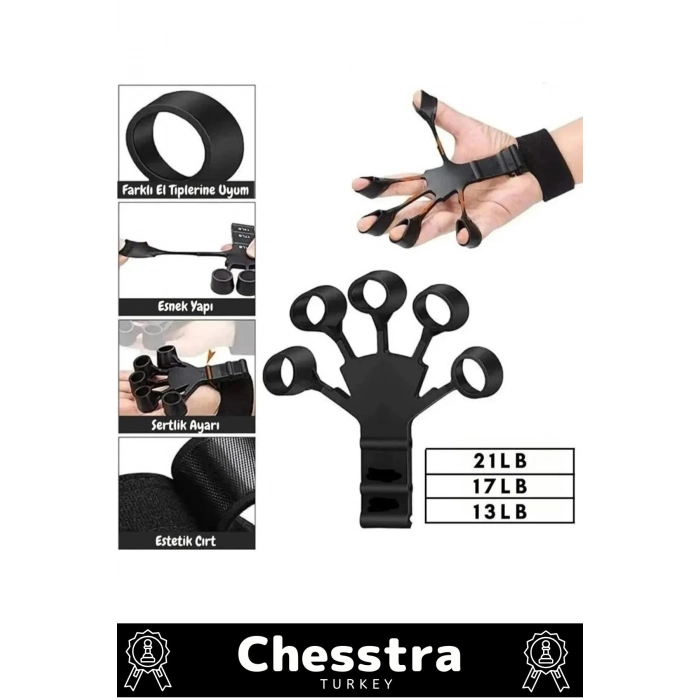 Spor Parmak El Bilek Kol Güçlendirici Kas Geliştirici Fizik Tedavi Kavrama Silikon Örümcek Lastik