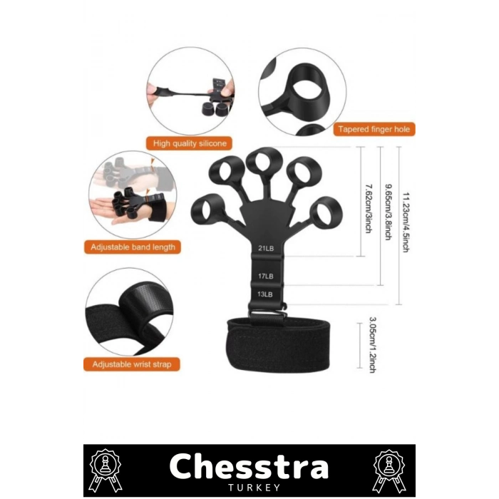 Spor Parmak El Bilek Kol Güçlendirici Kas Geliştirici Fizik Tedavi Kavrama Silikon Örümcek Lastik