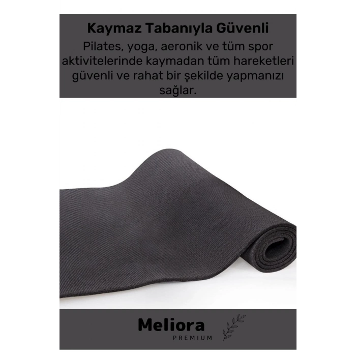 Su Geçirmez Konfor Modeli Taşıma Askılı Çift Taraflı Kamp Zemin Çadır Uyku Matı Siyah Yer Minderi