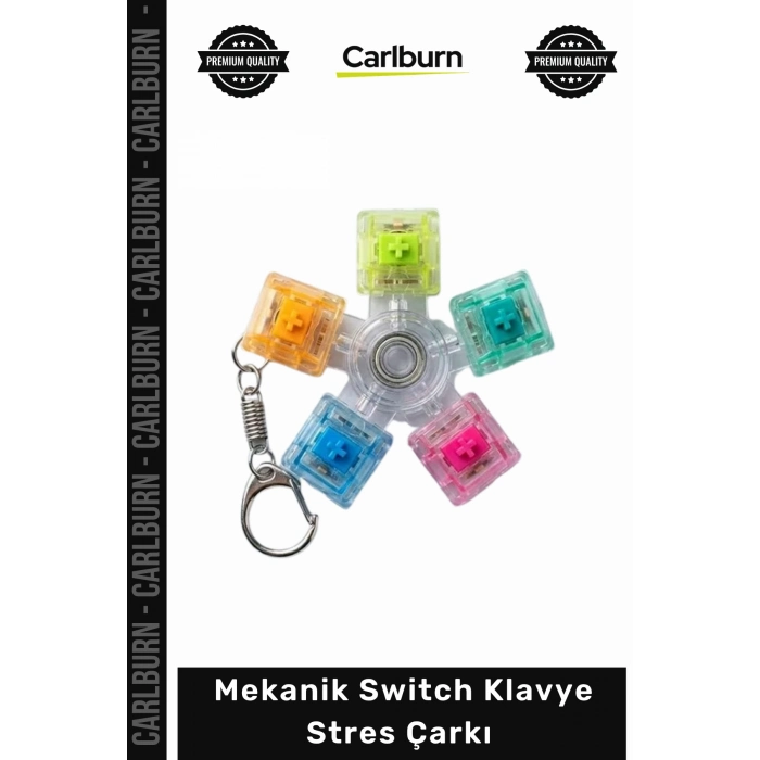 #Switch Hediye Clicky Şeffaf Mekanik Switch Klavye Stres Çarkı Renkli Tuşlu Fidget Oyuncak