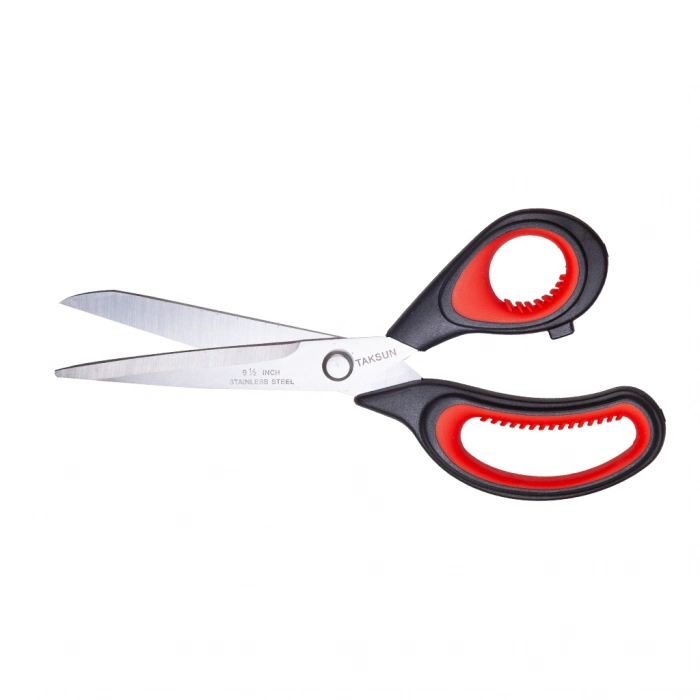 #Makas Profesyonel Tekstil Kumaş Kesim Lazer Uçlu Çelik Ağızlı Saplı Taksun Terzi Makası 95 24cm
