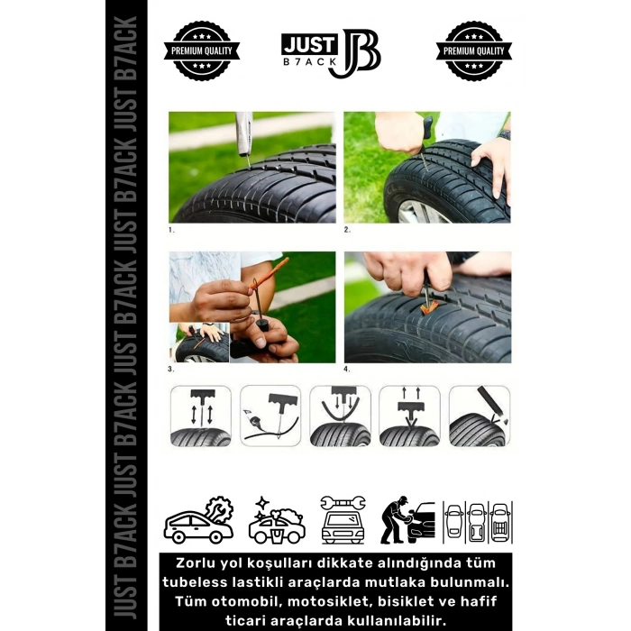 #TamirSeti Otomobil Fitil Takma Aparatı Güven Bisiklet Araba Kamyon Motor Araç Lastik Tamir Seti