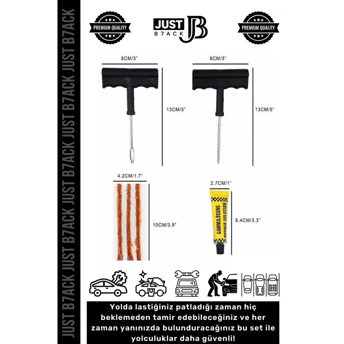#TamirSeti Otomobil Fitil Takma Aparatı Güven Bisiklet Araba Kamyon Motor Araç Lastik Tamir Seti