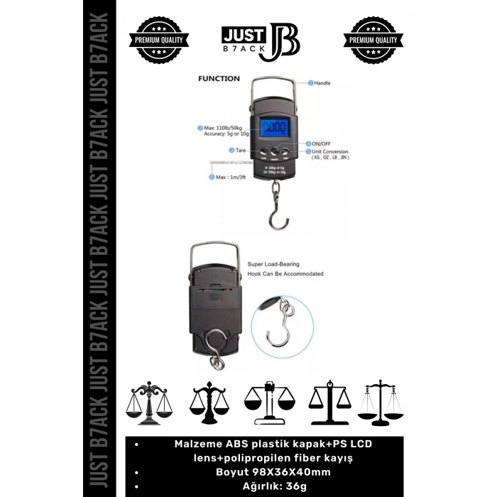 #Tartı Lcd Ekran Seyahat Bavul Ağırlık Pilli Dijital Çok Amaçlı Taşınabilir Bagaj Tartısı Max 30 Kg