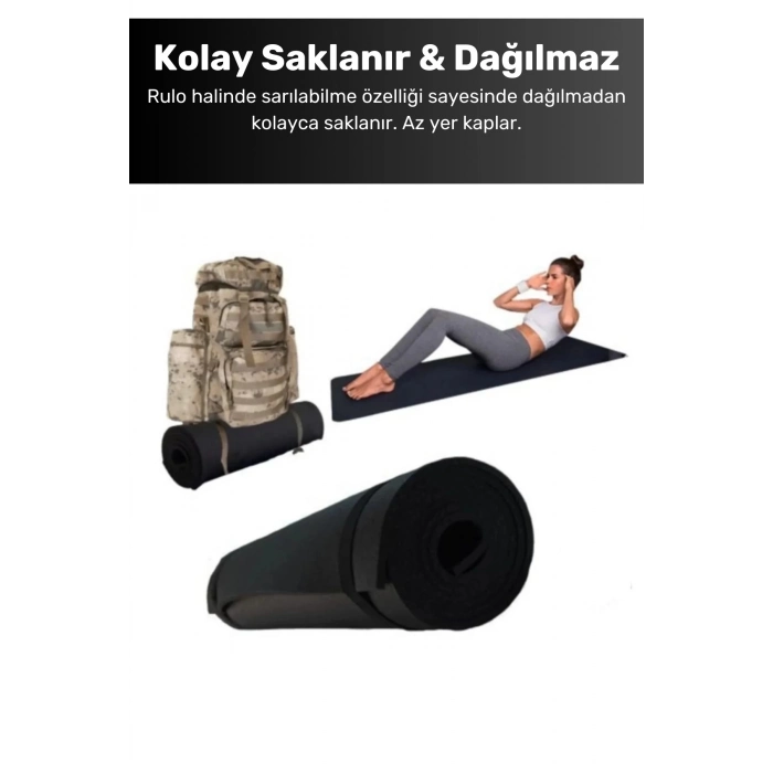 Taşıma Askılı Su Geçirmez Konforlu Kalın Rahat Çift Taraflı Kamp Zemin Çadır Uyku Matı Yer Minderi