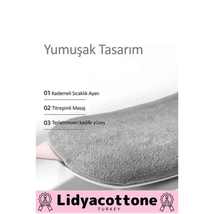 Taşınabilir Titreşimli Isı Veren Sıcak Tutan Regl Ağrıları Dijital Bel Özel Gün Adet Masaj Kemeri