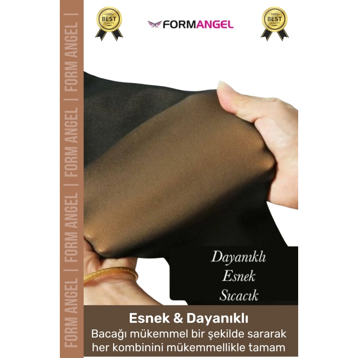 #TaytÇorap Toparlayıcı Korse Etkili Rahat Şık Sıcak Tutan İçi Peluş Termal Ten Görünümlü Tayt Çorap