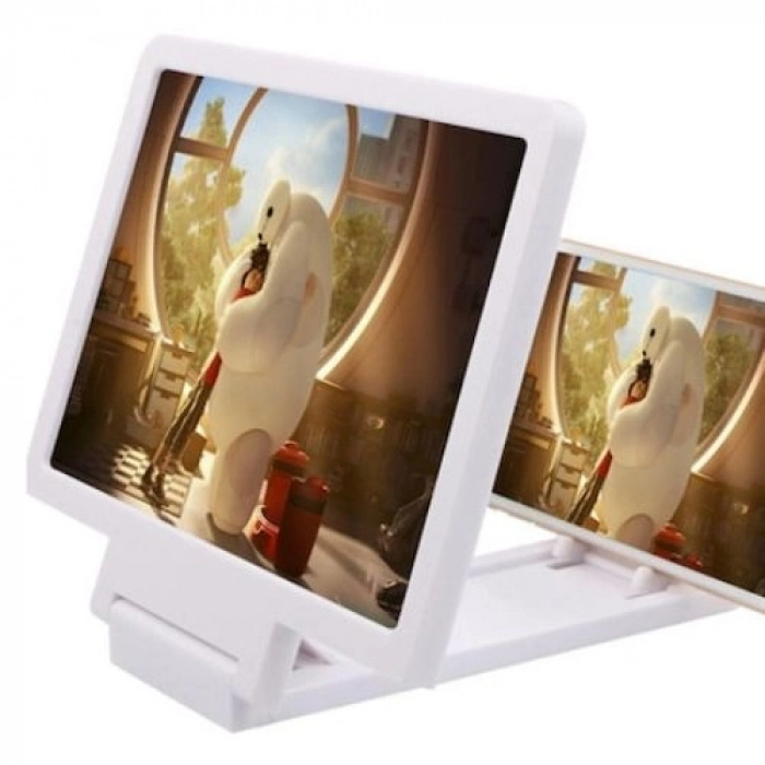 Özel Üretim Cep Telefonu Video İzleme Sinevizyon Etkili Katlanır Taşınabilir Telefon Ekran Büyüteci