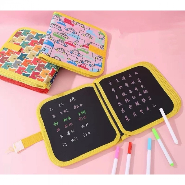 #Defter Tekrar Kullanımlı Silinebilir Hafif Taşınabilir Çocuk Temizlenebilir Renkli Çizim Defter