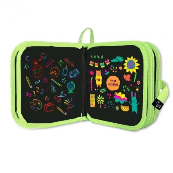 #Defter Tekrar Kullanımlı Silinebilir Hafif Taşınabilir Çocuk Temizlenebilir Renkli Çizim Defter