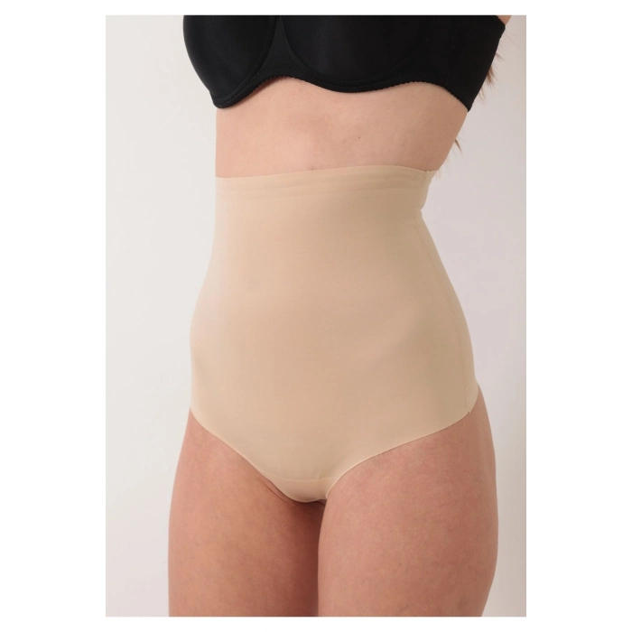 #Korse Dikişsiz Silikonlu Toparlayıcı Esnek Şekillendirici Ten Lazer Kesim String Tanga Korse
