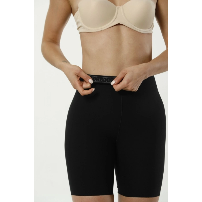 Özel Üretim Kadın Vücut Şekillendirici Kadın Kaymaz Toparlayıcı Lazer Kesim Paçalı Korse