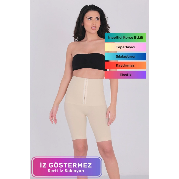 Yeni Sezon Şekillendirici İz Göstermeyen Vücut Şekillendirici İz Göstermeyen Sıkılaştırıcı Kadın Agraflı Toparlayıcı Korse