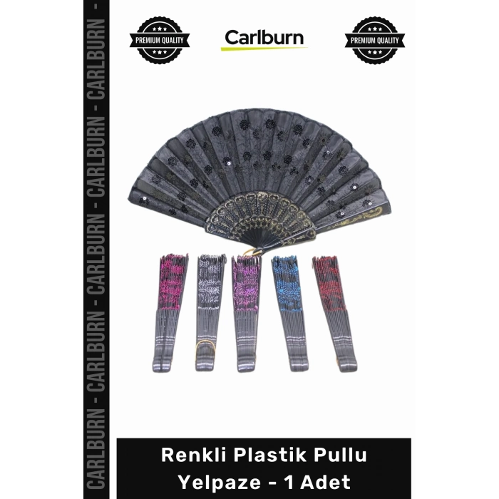 #Yelpaze Kaliteli Dayanıklı Estetik Renkli Dekoratif Hediyelik Promosyon Plastik Pullu Yelpaze