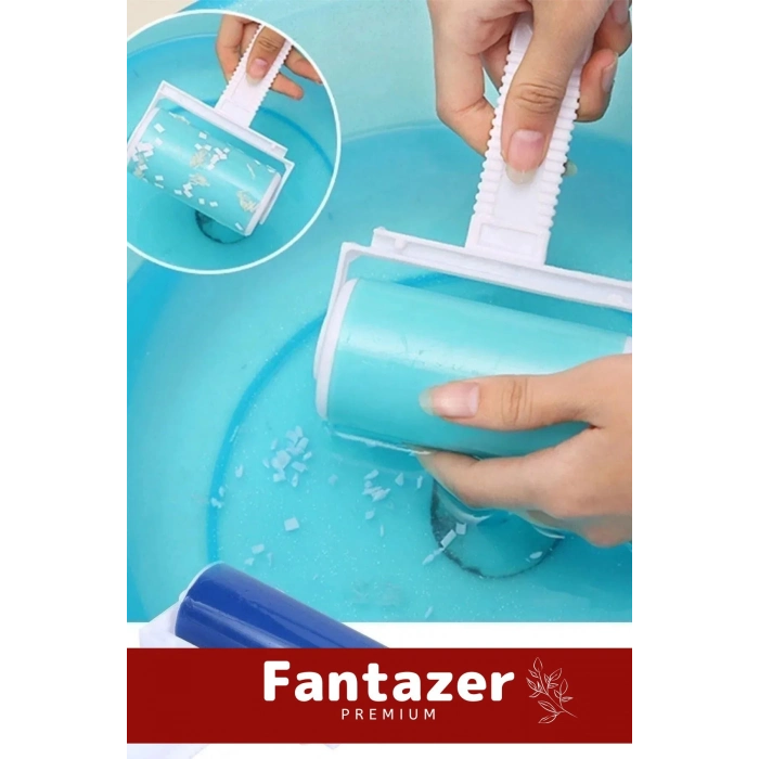 Yeni Nesil Dayanıklı Evcil Hayvan Kedi Köpek Bot Yıkanabilir Pratik Tüy Toz Toplama Rulosu Aparatı