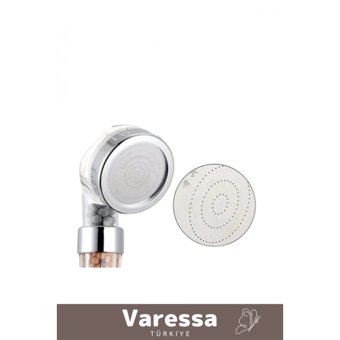 Yeni Nesil Özel Zeolid Taşlı Yüksek Emisyon Güçlü Boncuklu Su Tasarruflu Kireç Önleyici Duş Başlığı