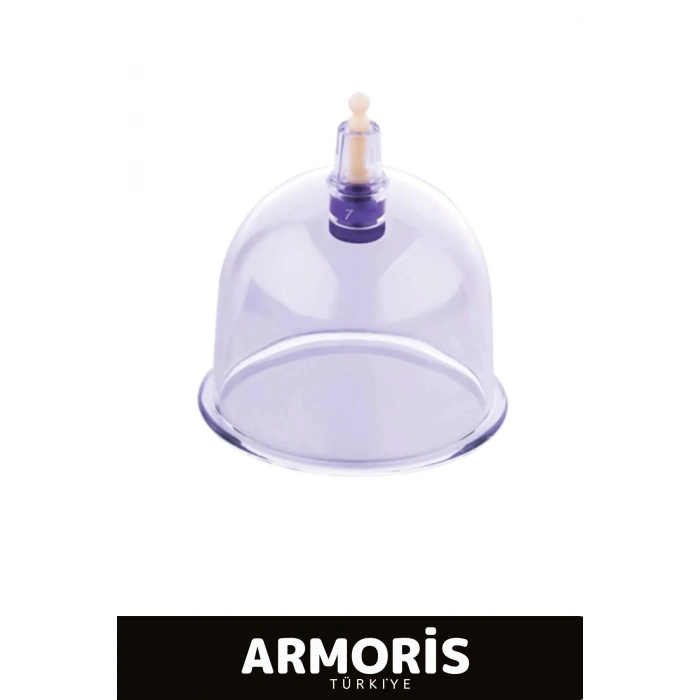 Yeni Nesil Selülit Çatlak Giderici Vakumlu 7 Numara Hacamat Kupası 10 Adet