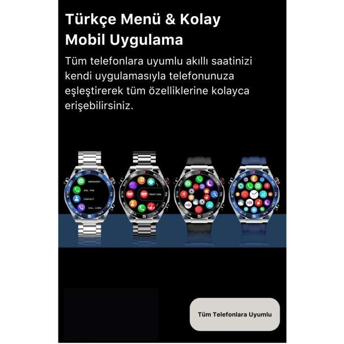 Yeni Nesil SK4 Ultimate Amoled HD Oval Ekran Spor Sağlık Sensörlü IOS Android Uyumlu Akıllı Saat