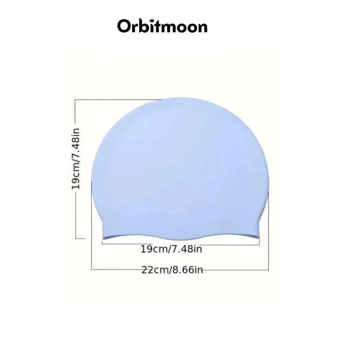 Yeni Seri Kaymaz Su Geçirmez Sızdırmaz Silikon Yüzücü Elastik Yüzme Şapkası Havuz Deniz Bonesi