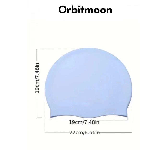 Yeni Seri Kaymaz Su Geçirmez Sızdırmaz Silikon Yüzücü Elastik Yüzme Şapkası Havuz Deniz Bonesi