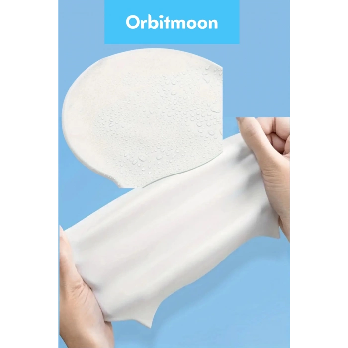 Yeni Seri Kaymaz Su Geçirmez Sızdırmaz Silikon Yüzücü Elastik Yüzme Şapkası Havuz Deniz Bonesi