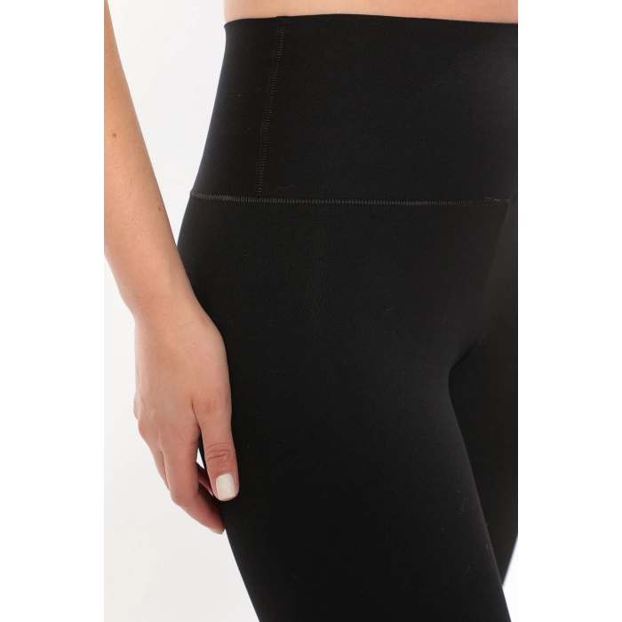 Yeni Seri Toparlayıcı Vücut Şekillendirici Kaymaz Bel Kısmı Çift Kat Yüksek Bel Lazer Kesim Kadın Spor Tayt